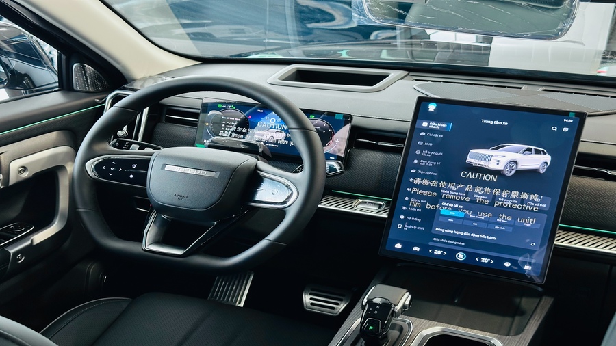 Màn hình trung tâm kích thước lớn 14.8 inch