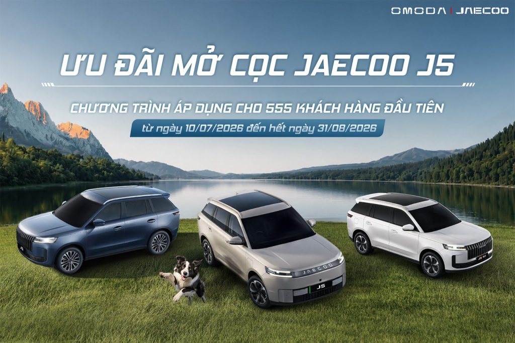 Chính Thức Nhận Đặt Cọc Jaecoo J5 Tại Tân Phú – Giá Dự Kiến Từ 569 Triệu Đồng