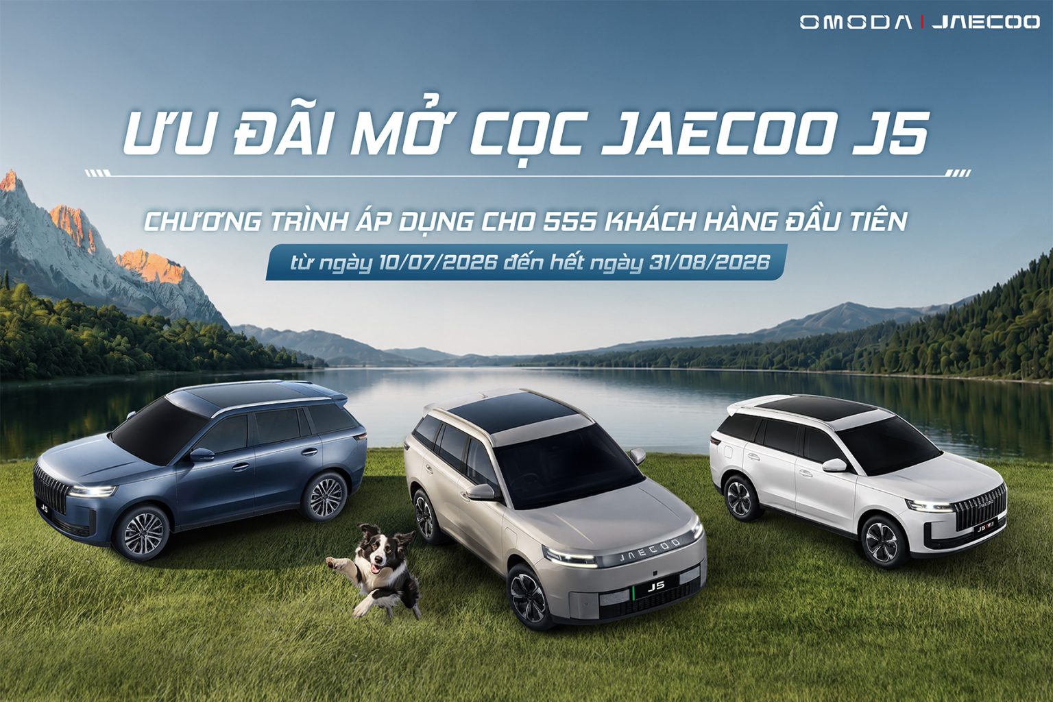 Chính Thức Nhận Đặt Cọc Jaecoo J5 Tại Tân Phú – Giá Dự Kiến Từ 569 Triệu Đồng